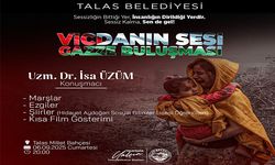 TALAS’TAN GAZZE İÇİN ANLAMLI BULUŞMA