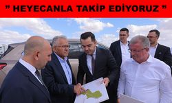 BAŞKAN BÜYÜKKILIÇ, JEOTERMAL KAYNAKLI SERA ORGANİZE TARIM BÖLGESİ ÇALIŞMALARINI YERİNDE İNCELEDİ