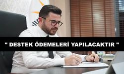 Başkan Okandan: "ÇKS'ye kayıtlı 48 bin 958 dekar alanda yüzde 30 ile 98 arasında zarar tespit edilmiştir"