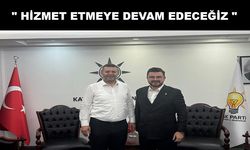AK Parti Hacılar ve Develi’de bayrak değişimi