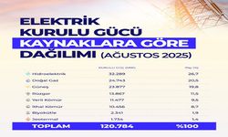 Türkiye’nin yenilenebilir enerji gücü 74 bin MW’ı aştı