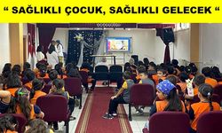 Halk Sağlığı Haftası’nda çocuklara öğretici seminer düzenlendi