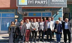 İYİ Parti Bünyan İlçe Başkanı Abdullah Sarıkaya oldu