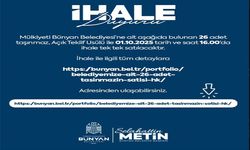 Bünyan Belediyesi'ne ait 26 adet taşınmaz açık teklif ile satışa sunuluyor