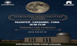 Kocasinan’da “Astronomi Öğretmenleri Eğitimi” başlıyor