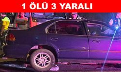 Otomobil ile kamyonet çarpıştı