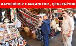 Büyükkılıç erciyes'teki dünya tenis turu'na  ev sahipliği yapan  büyükşehir yatırımları inceledi