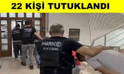 Kayseri'de uyuşturucu operasyonu