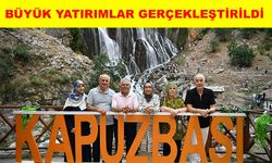 Başkan Büyükkılıç, Yahyalı'ya 6 yılda 1 milyar 79 milyon tl yatırım