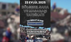 Kayseri’de deprem tatbikatında 4268 personel görev alacak