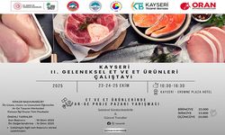 Et ve et ürünleri çalıştayı bildiri başvuruları 10 Ekim’e kadar sürecek