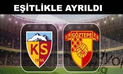 Kayserispor - Göztepe: 1-1