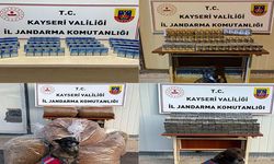 Yol kontrolü sırasında 275 kilogram tütün ele geçirildi