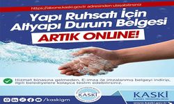 “Altyapı Durum Belgesi” artık online olarak temin edilecek