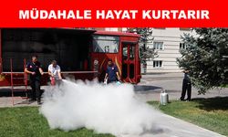 Yangına karşı bilinçli Talas