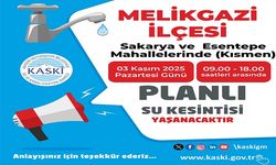 Sakarya ve Esentepe Mahallelerinde planlı su kesintisi yapılacak