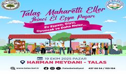 Talas'ta  “MAHARETLİ ELLER”E yeni soluk: İkinci el eşya pazarı başlıyor