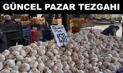 Pazar tezgahlarının en pahalı ürünü sarımsak oldu