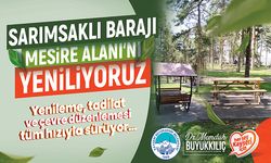 Büyükşehir, Sarımsaklı Barajı Mesire Alanı'nı Yeniliyor