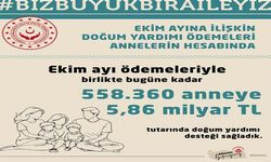 558 bin 360 anneye toplam 5,86 milyar TL destek sağlandı