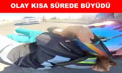 Talas'ta yol verme kavgası
