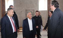 Başkan Büyükkılıç'tan Restore Edilen Tarihi Camide İnceleme