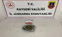 Jandarma’dan operasyon: 75 gram bonzai taşıyan şahıs yakalandı