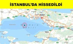Marmara'da 5 büyüklüğünde deprem