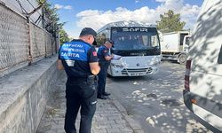 Büyükşehir Zabıta'dan İşçi Servislerine Yönelik Denetim