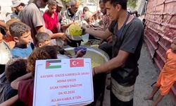Kayseri Gazze Kardeşlik Grubu, sıcak yemek dağıtımına devam ediyor