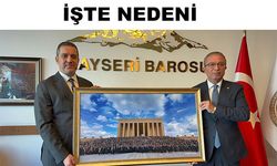 TÜRKİYE BAROLAR BİRLİĞİ BAŞKANI SAĞKAN KAYSERİ’YE GELDİ