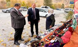 Başkan Taşyapan ve Kaymakam Adıgüzel, Soğanlı Vadisi'nde incelemede bulundu
