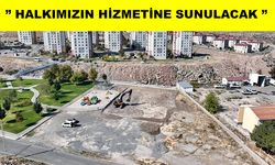 İncesu’ya kapalı halı saha kazandırılıyor