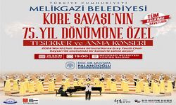 Melikgazi’den Kore Savaşı’nın 75. Yıl Dönümüne özel konser