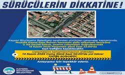 Serçeönü Alt Geçidi bugün 22.00’de bakım nedeniyle kapatılacak
