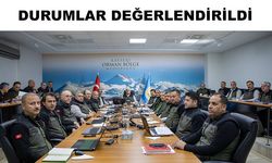 Orman Bölge Müdürlüğü’nde 2025 çalışma planı görüşüldü