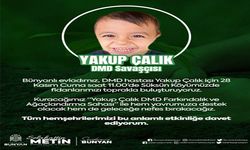 DMD hastası minik Yakup için fidan dikilecek