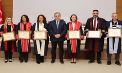 ERÜ’de 6 akademisyene profesörlük belgesi takdim edildi
