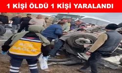 Kayseri’de sürücüsünün kontrolünü kaybettiği tır devrildi