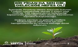 Bünyan’da fidanlar toprakla buluşacak