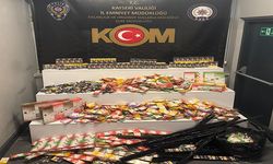 2 bin 250 paket kaçak sigara ele geçirildi