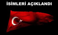 Kayseri 12’nci Hava Üs Komutanlığı’nda görevli şehit askerlerin