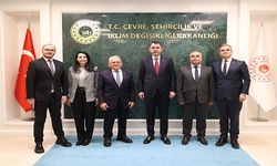 Başkan Büyükkılıç'tan Bakan Kurum'a Ziyaret