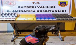 Jandarmanın yol kontrolünde durdurduğu tırdan 750 paket kaçak sigara ele geçirildi