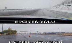 Kayseri’de yollar trafiğe açık