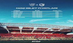 Kayserispor - Gaziantep FK maç bileti satışa çıktı