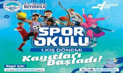 Büyükşehir'in Spor Okulunda 1. Kış Dönemi Kayıtları Başladı