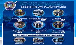 Büyükşehir Zabıta, Ekim Ayında 225 Denetimle Şehrin Düzenine Katkı Sundu