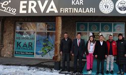 ERVA kar fırtınaları başladı