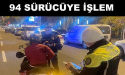 Kent genelinde trafik denetimi